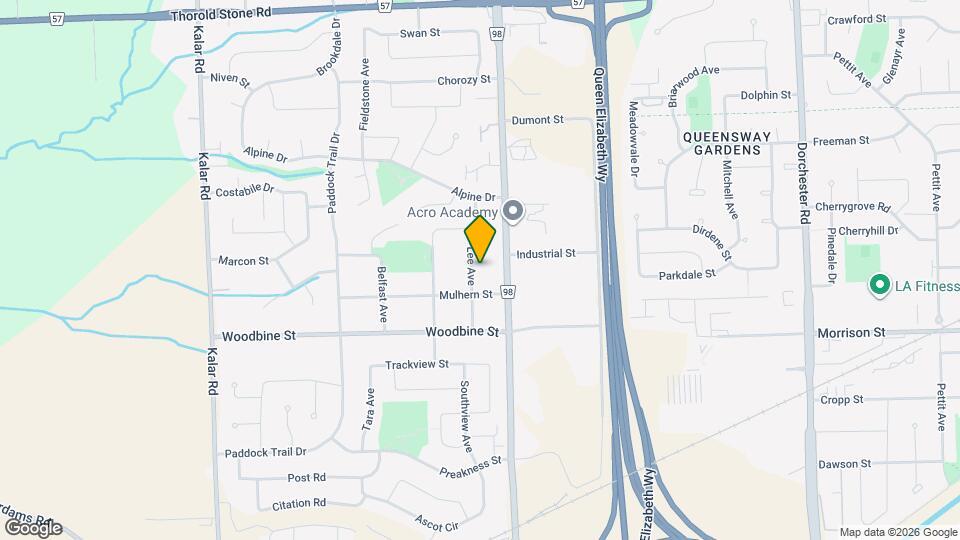 4620 Lee Ave Map and Location Details