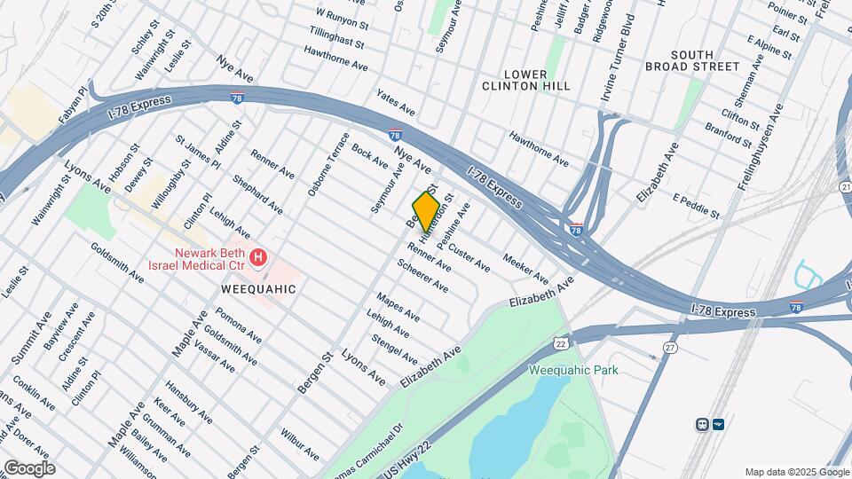 934 Hunterdon St Map and Location Details