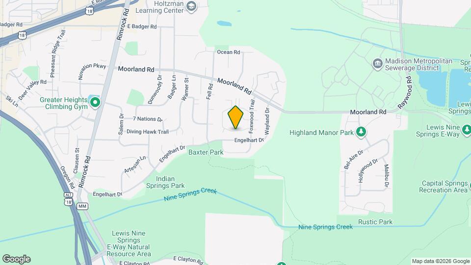 1039 S Sunnyvale Ln Map and Location Details