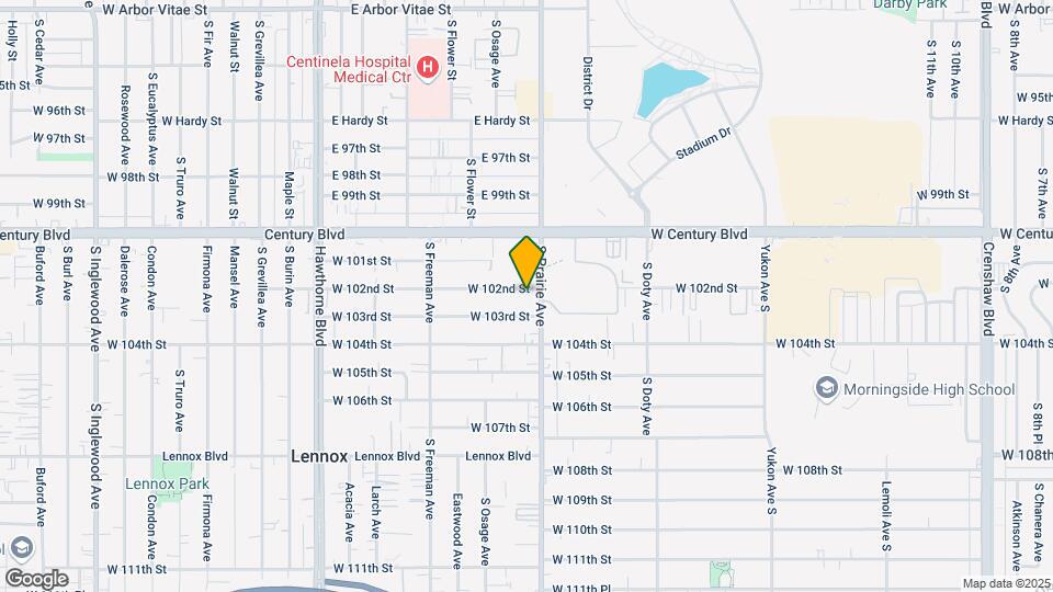4010-4012 W 102nd St Mapa y Detalles de la Ubicación