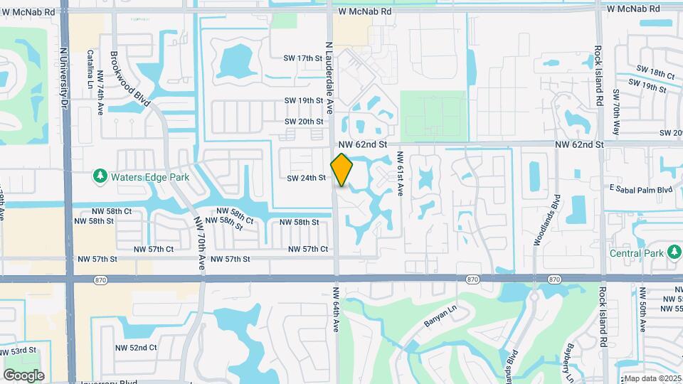 6000 NW 64th Ave Map and Location Details