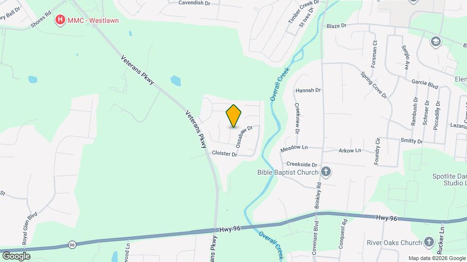 422 Tamarac Dr Map and Location Details