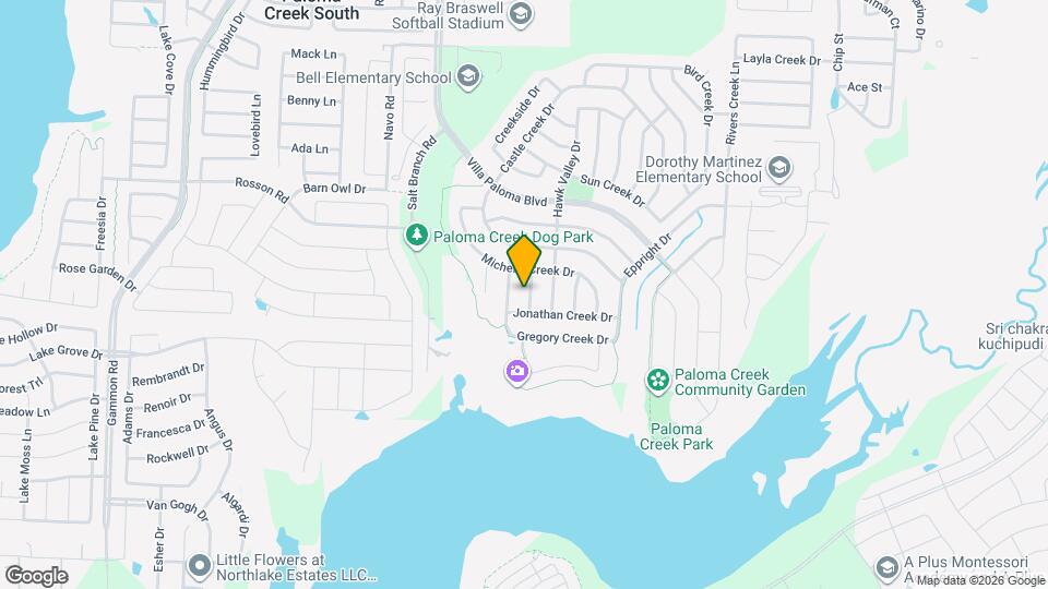 1420 Samantha Creek Dr Map and Location Details