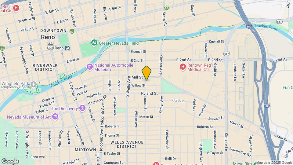 190 Locust St Map and Location Details