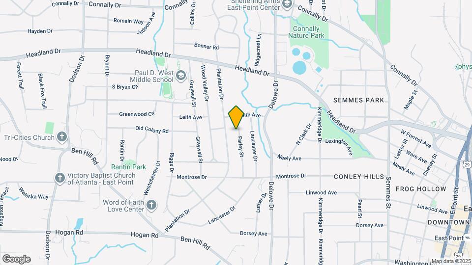 2581 Farley St Map and Location Details