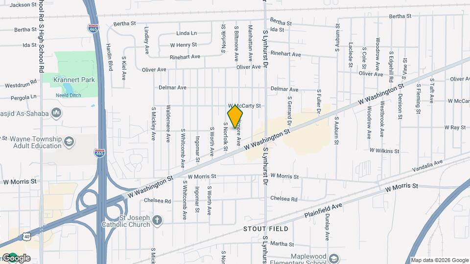 866 S Biltmore Ave Map and Location Details