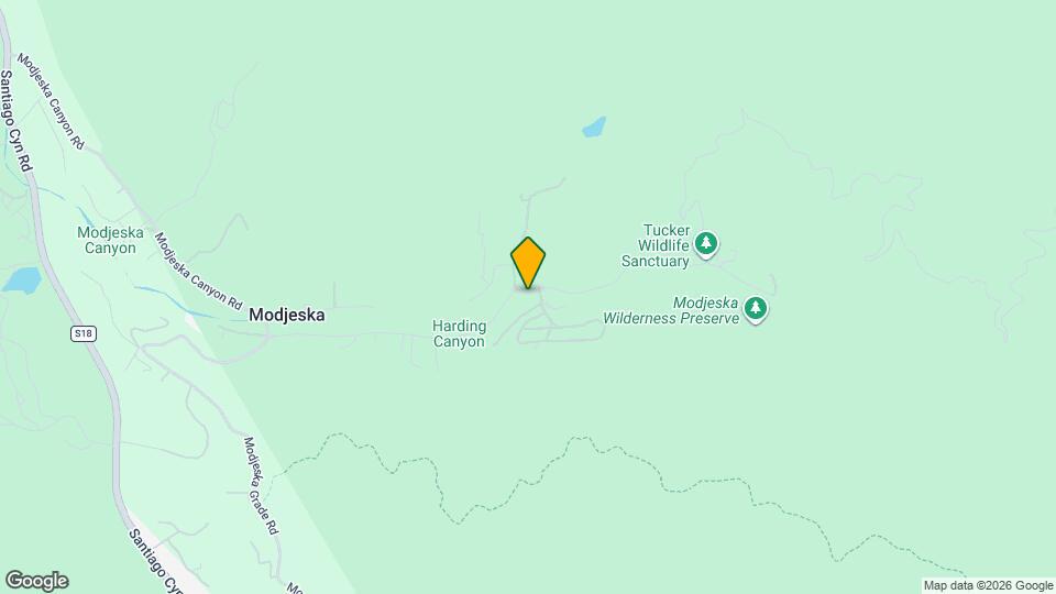 28952 Modjeska Canyon Rd, Unit Ranch Retreat Mapa y Detalles de la Ubicación