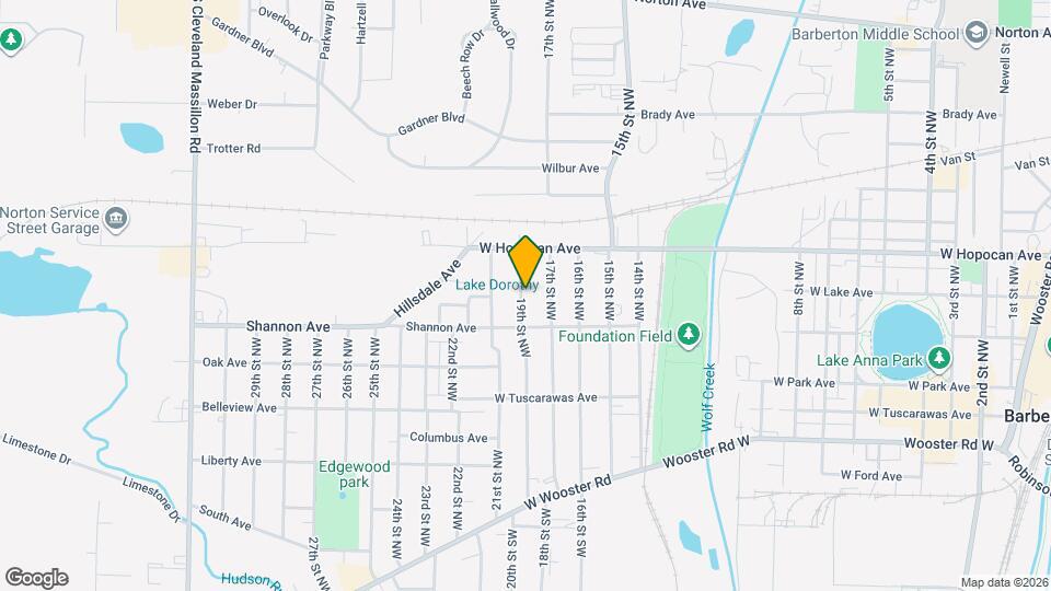 227 19th St NW Map and Location Details
