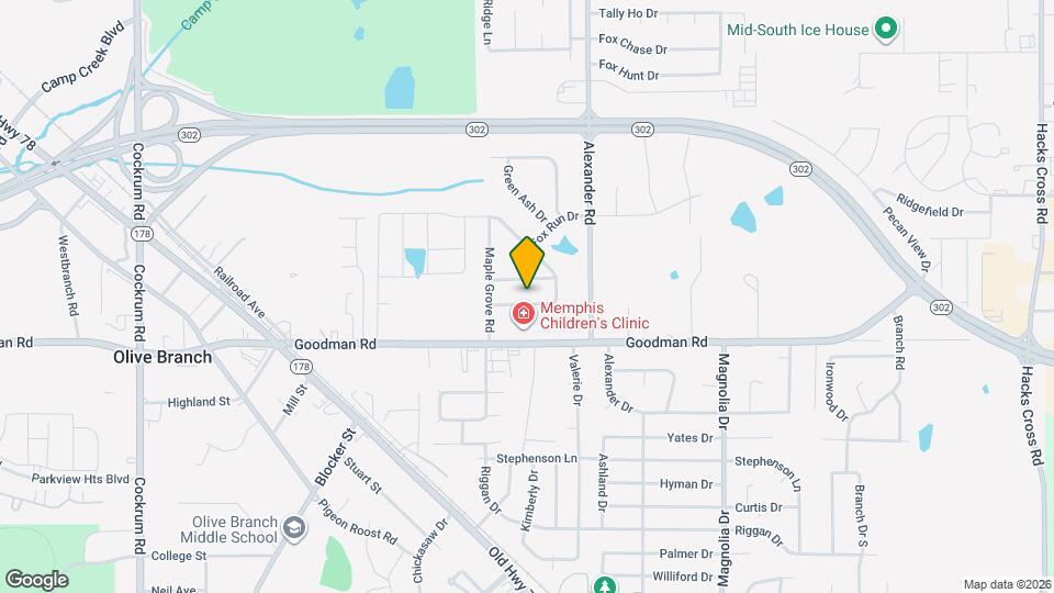 9860 Southern Oak Way Map and Location Details