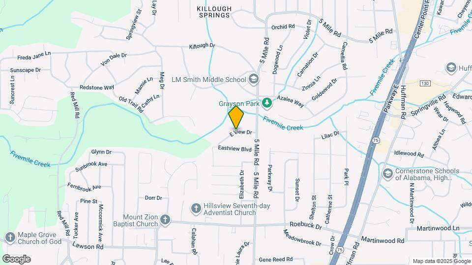 329 Eastview Blvd Map and Location Details