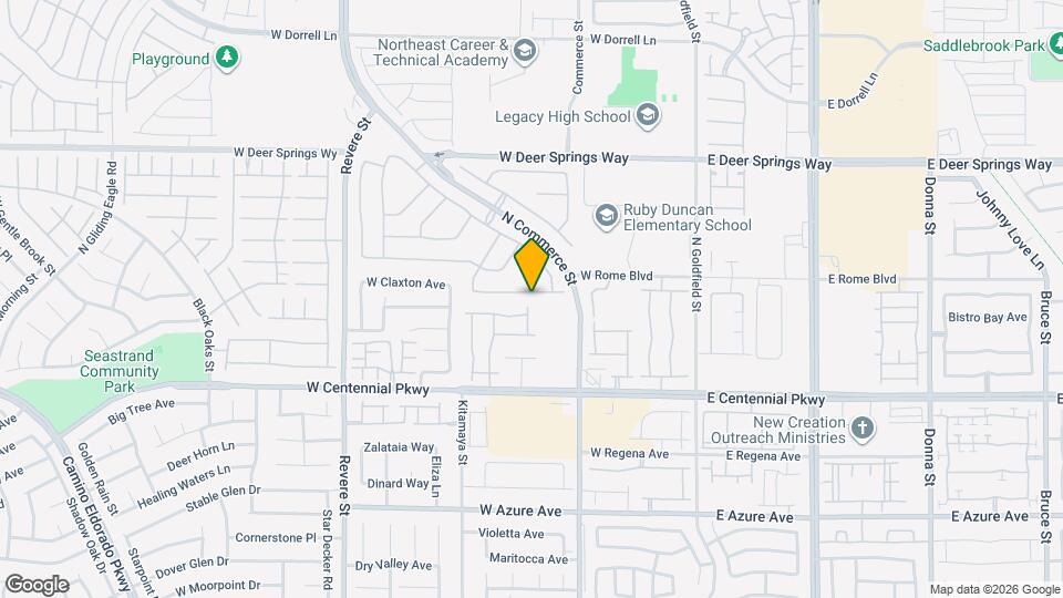 343 River Glider Ave Map and Location Details