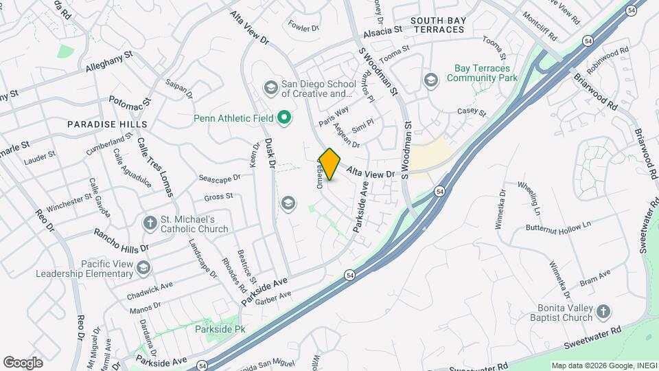 6594 Pinecone Ln Map and Location Details