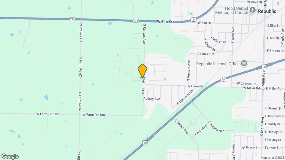 1062 W Holly St Map and Location Details