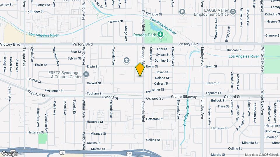 6167 Reseda Blvd Mapa y Detalles de la Ubicación