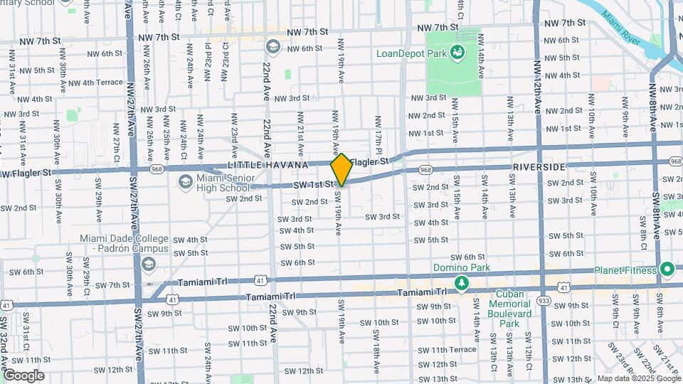 125 SW 19th Ave Map and Location Details