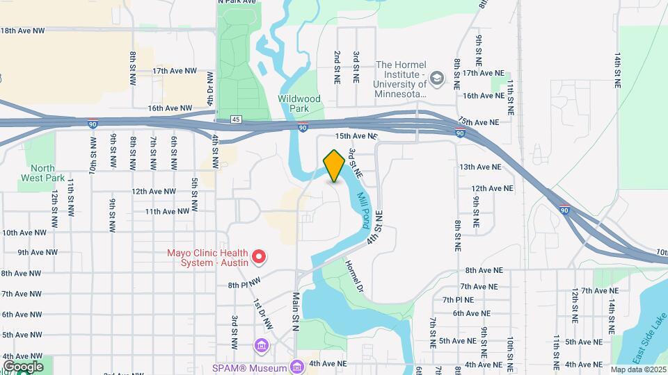 203 11th Ave NE Map and Location Details