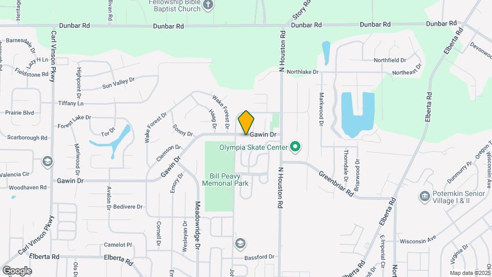 616 Gawin Dr Map and Location Details