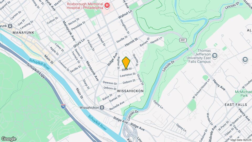 228 Rock St Mapa y Detalles de la Ubicación