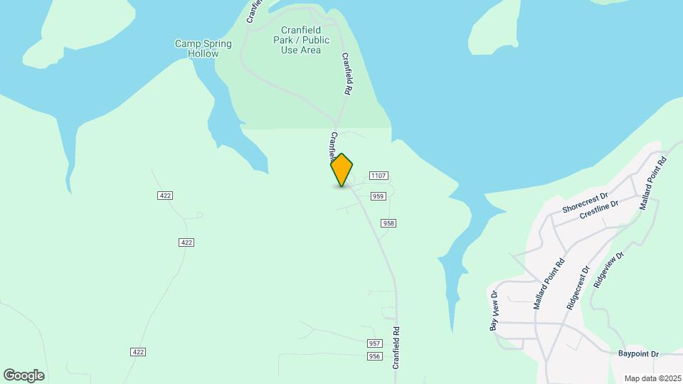 1396 Cranfield Rd Map and Location Details