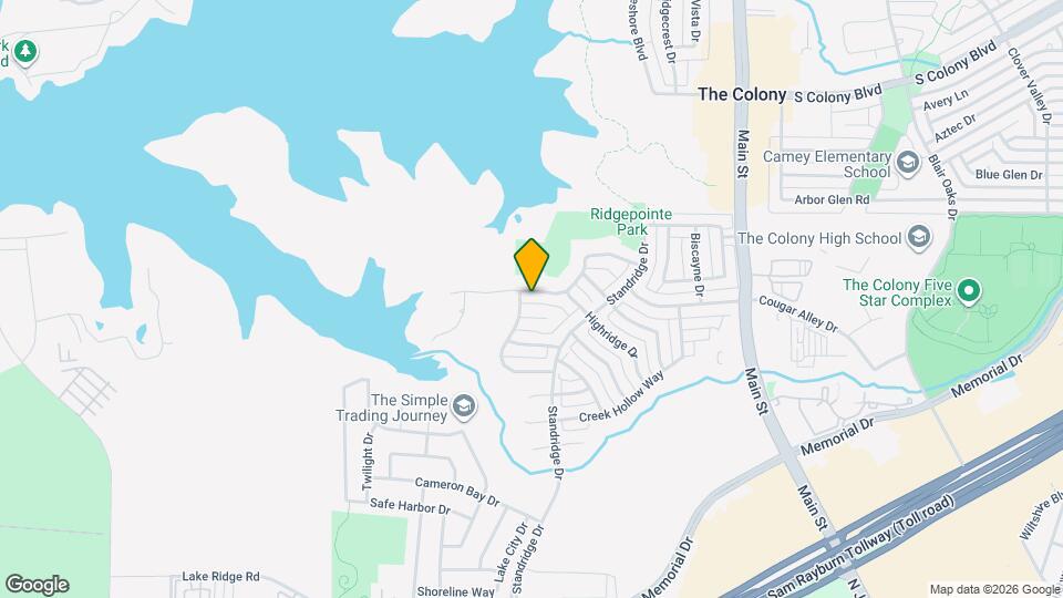 4004 Lakeside Dr Map and Location Details