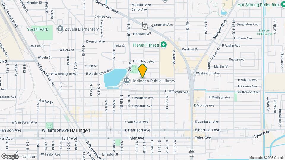 521 N 9th St Map and Location Details