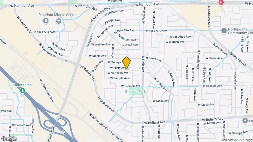 5630 W Vartikian Ave Map and Location Details