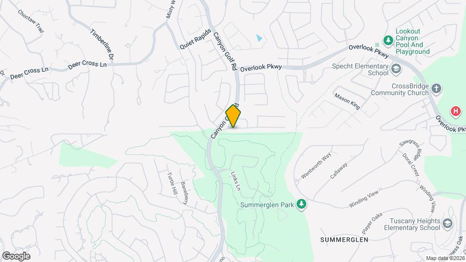 1120 Pinnacle Falls Map and Location Details