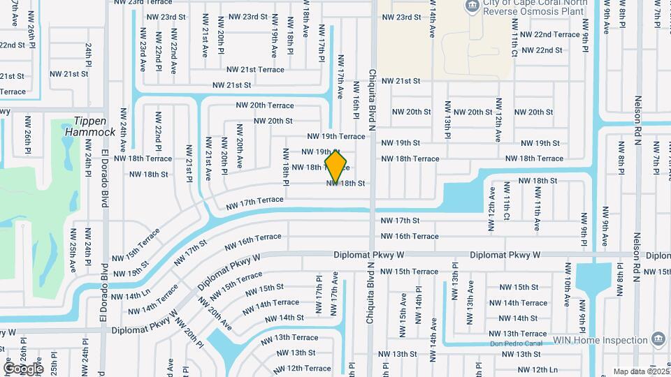 1702 NW 18th St Map and Location Details