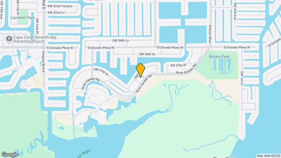 5727 Rose Garden Rd Map and Location Details