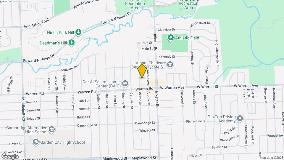 7342 Cavell St Mapa y Detalles de la Ubicación