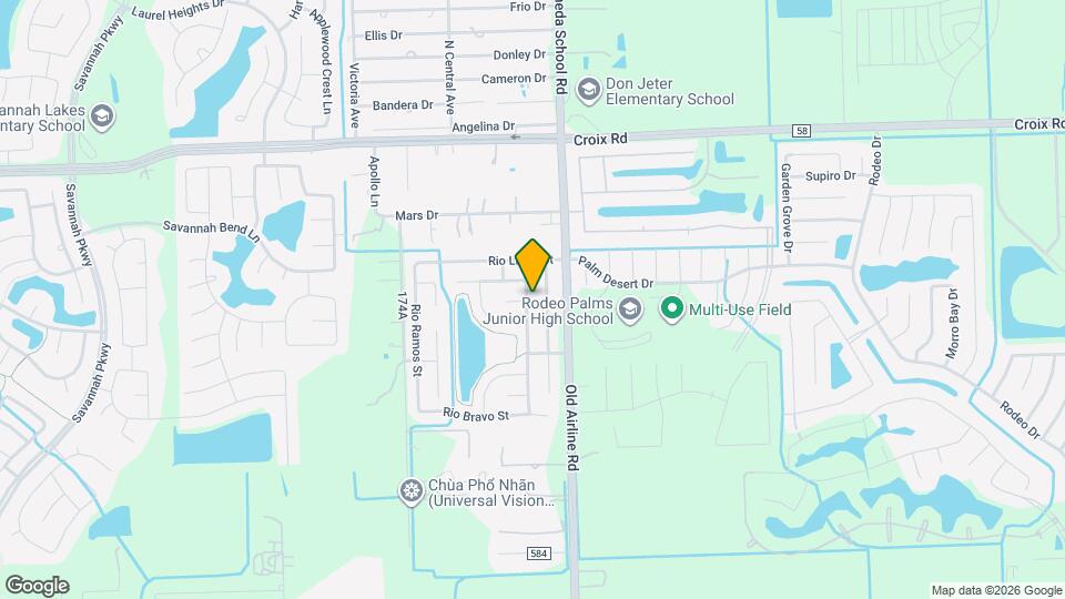 5401 Rio San Juan St Map and Location Details