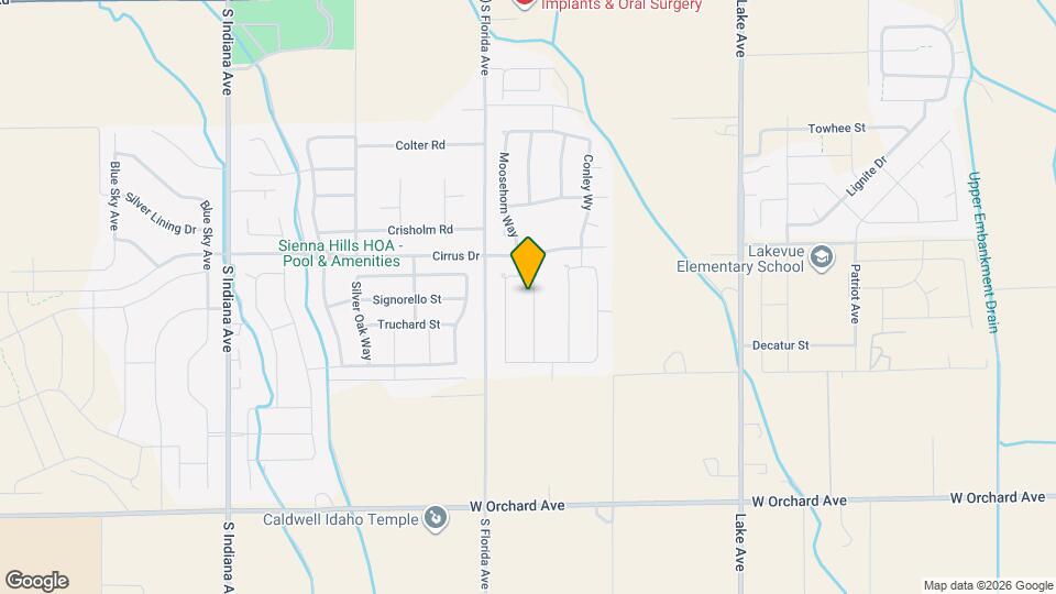15409 Hogback Wy Mapa y Detalles de la Ubicación