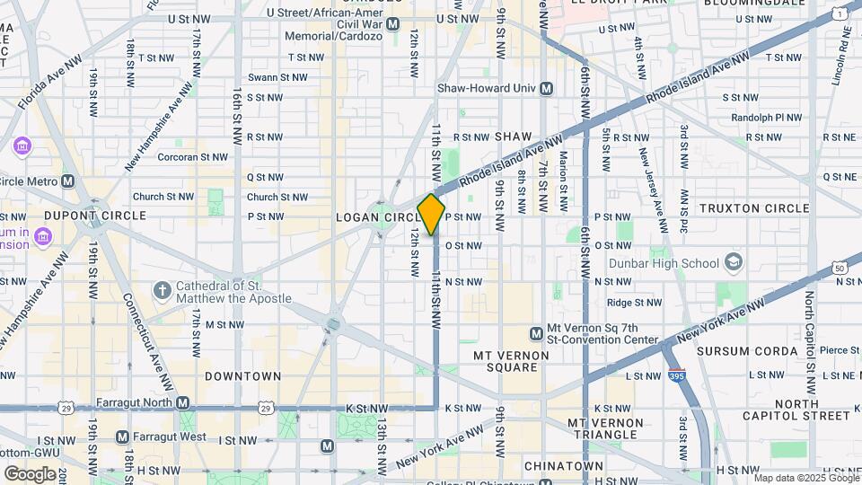 1404 11th St NW Map and Location Details