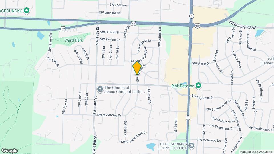 1331 SW Horizon Dr Map and Location Details