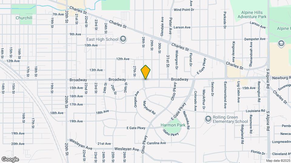 1504 W Gate Pkwy Map and Location Details