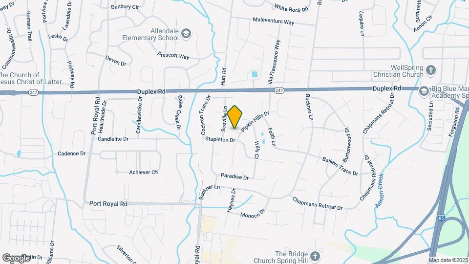 2908 Checkers Ct Map and Location Details
