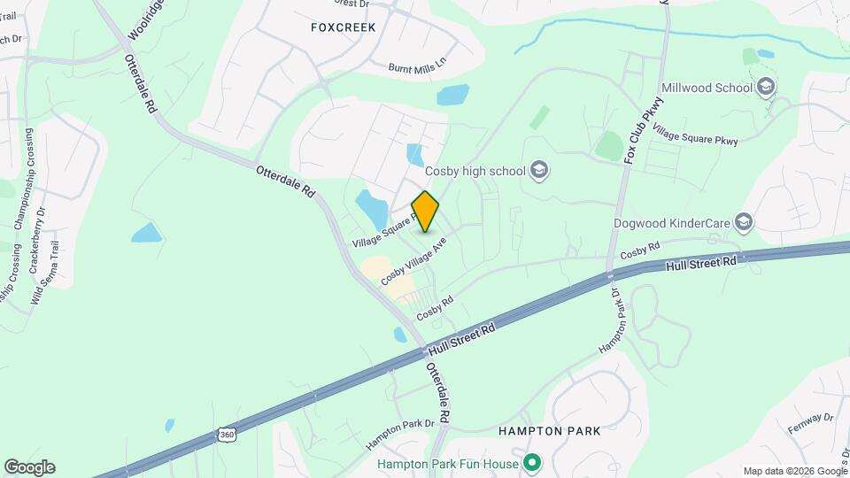 Cosby Terrace Map and Location Details