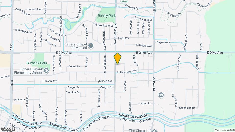 1706 Elayne Dr Map and Location Details