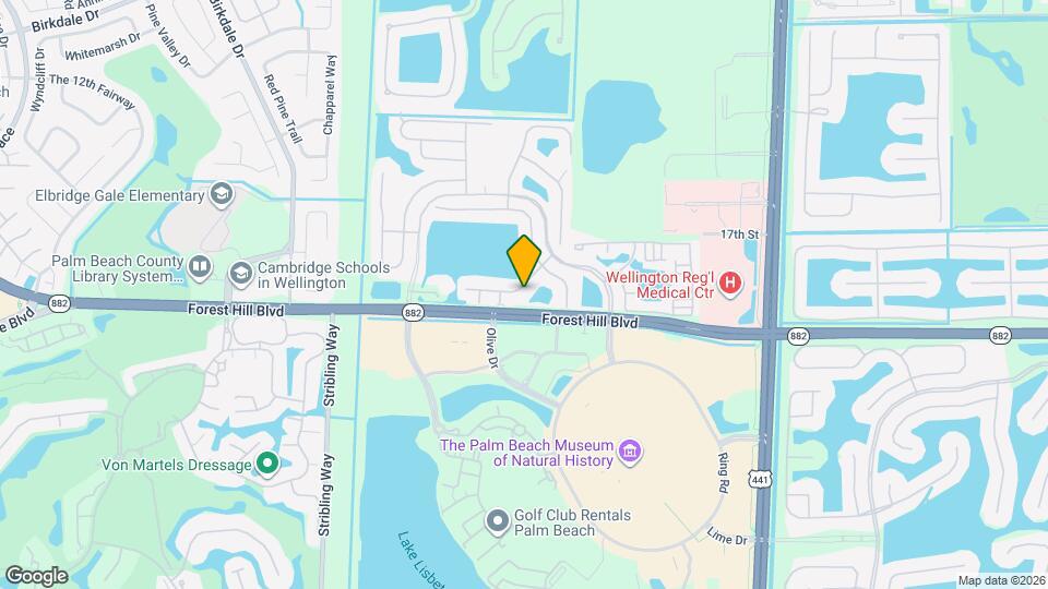 10632 Lake Shore Dr Map and Location Details