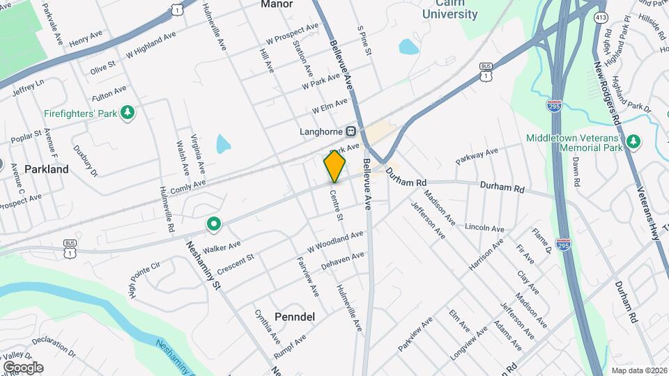 85a W Lincoln Hwy Map and Location Details