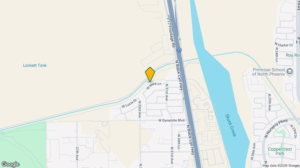 3216 W Mark Ln Map and Location Details