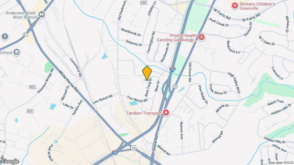 19 Bent Twig Dr Map and Location Details