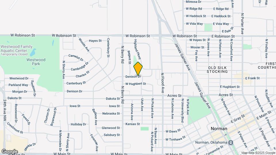 806 Denison Dr Map and Location Details