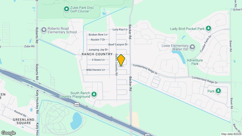 24118 Wild Horses Ln Map and Location Details