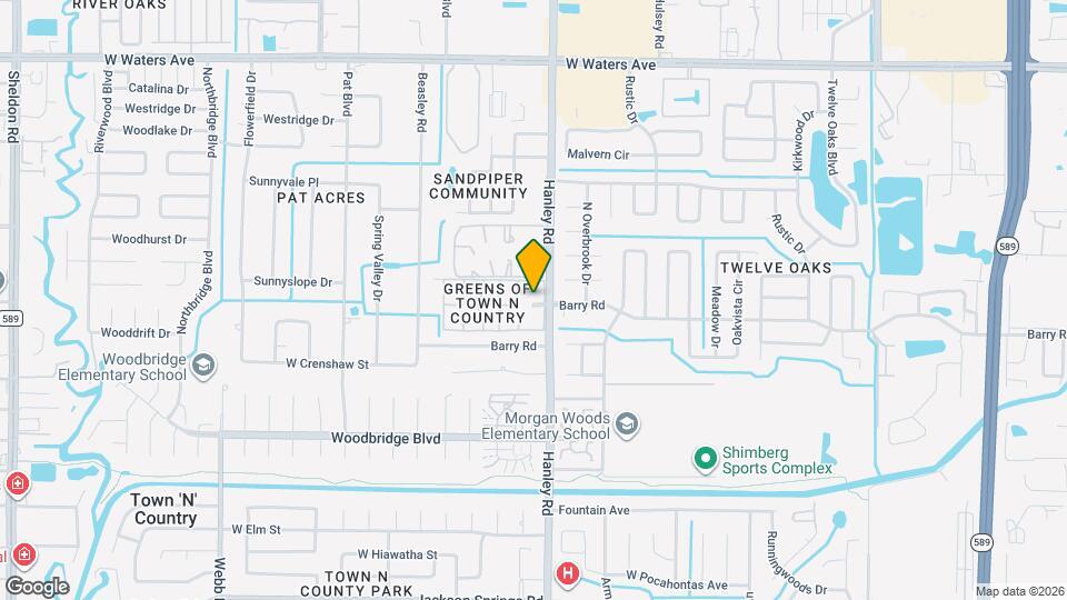 7309 Abonado Rd Map and Location Details