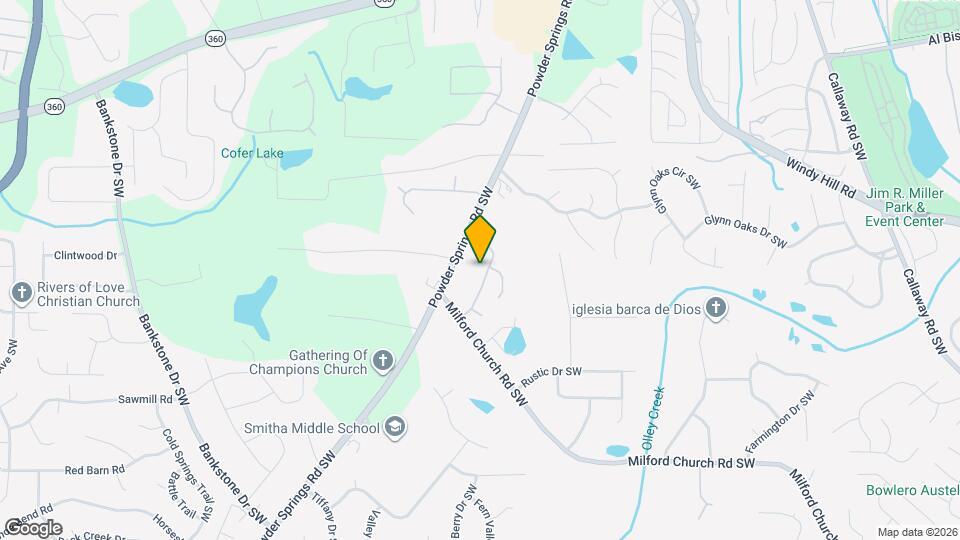 2440 Hampton Estates Dr SW Mapa y Detalles de la Ubicación