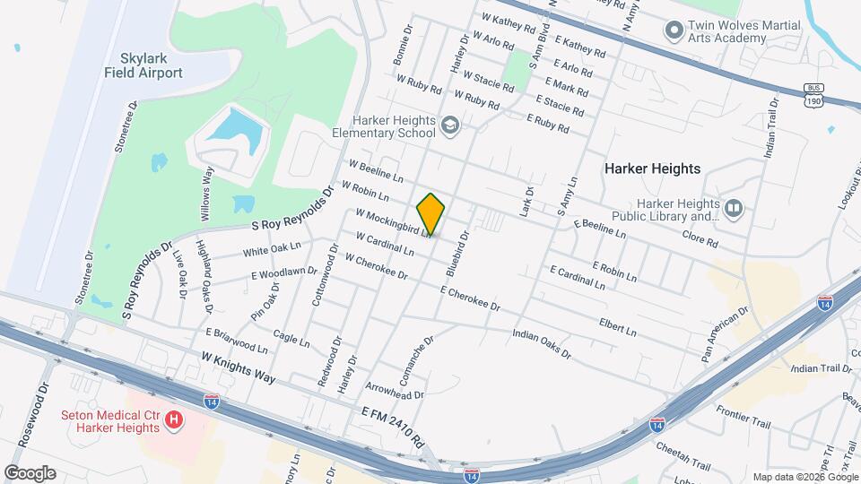 1102 S Ann Blvd Map and Location Details