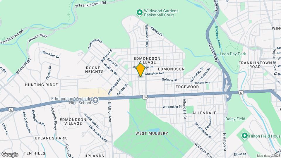703 N Augusta Ave Mapa y Detalles de la Ubicación
