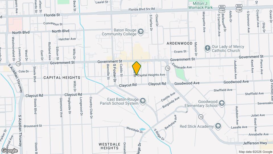 717 Acadia St Map and Location Details