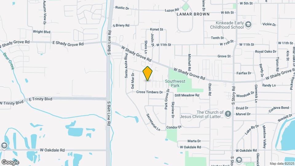 1456 Preakness Dr Map and Location Details
